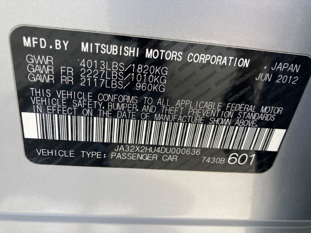 Used - Mitsubishi Lancer Sportback ES Hatchback for sale in Staten Island NY