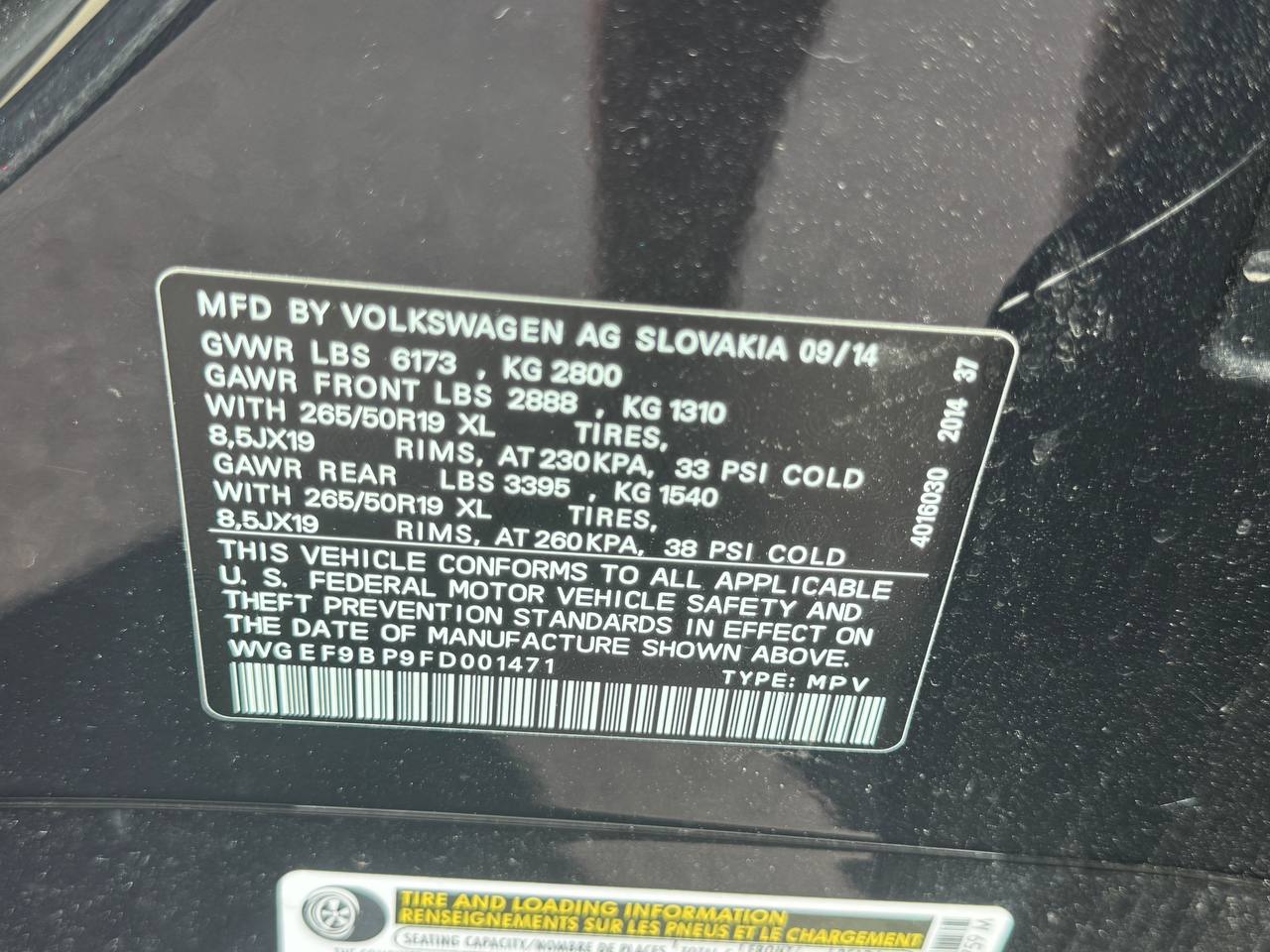 Used - Volkswagen Touareg V6 Lux SUV for sale in Staten Island NY
