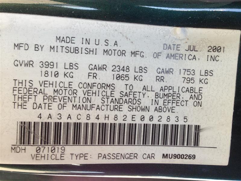 Pre-owned Car EclipseMitsubishi