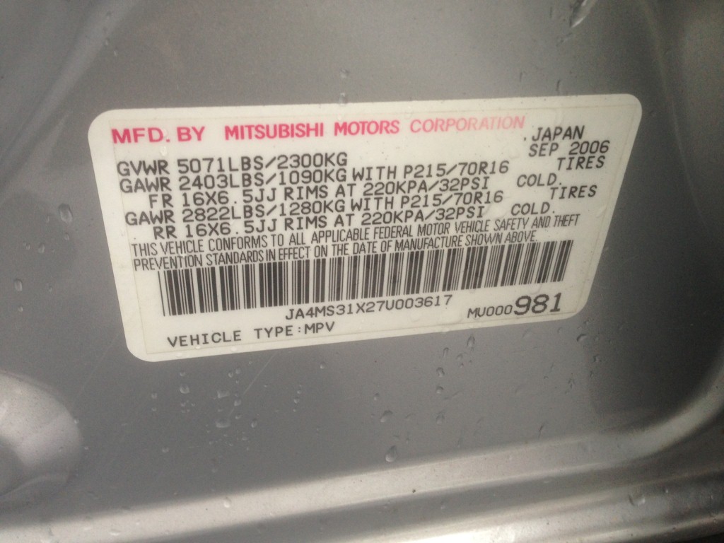 Pre-owned Car OutlanderMitsubishi