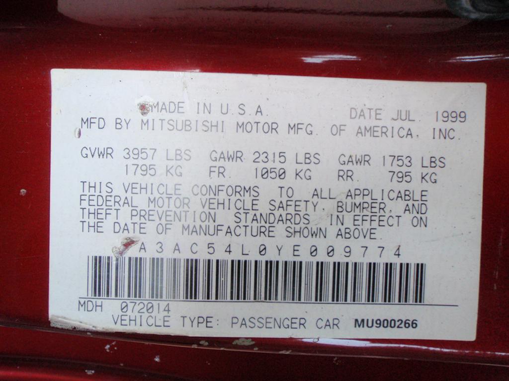 2000 Mitsubishi Eclipse  for sale in Brooklyn, NY