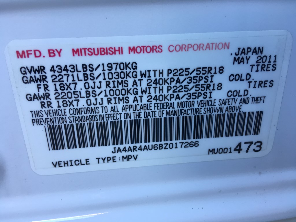 Used - Mitsubishi Outlander Sport SE AWD SUV for sale in Staten Island NY