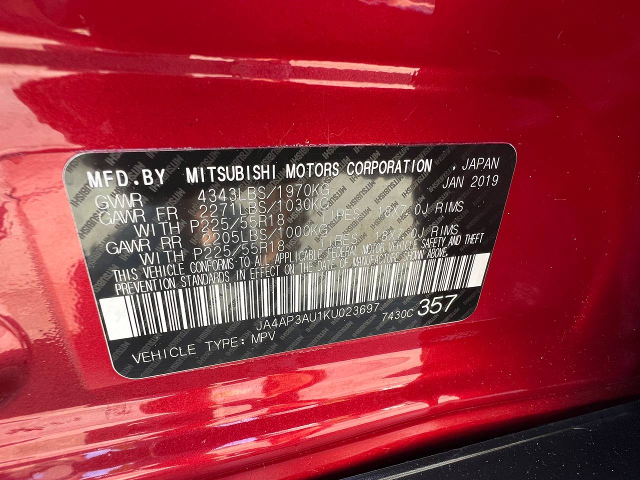 Used - Mitsubishi Outlander Sport SE Wagon for sale in Staten Island NY