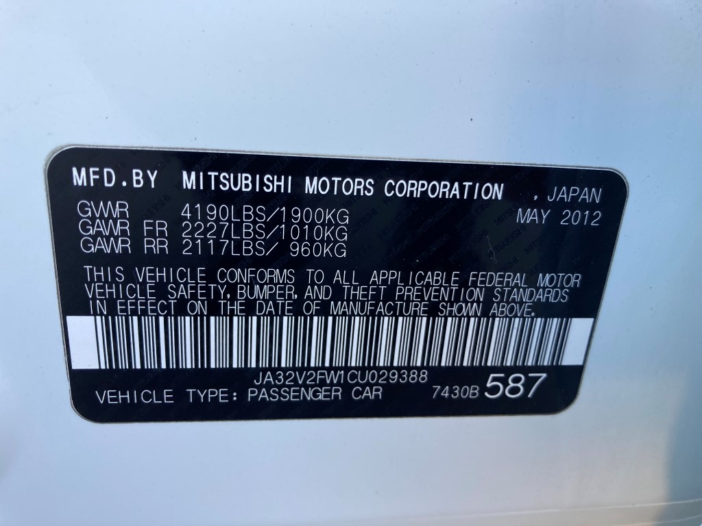 Used - Mitsubishi Lancer SE AWD Sedan for sale in Staten Island NY