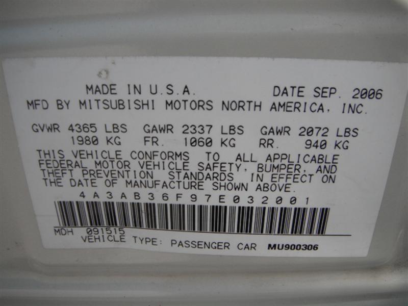 Pre-owned Car GalantMitsubishi