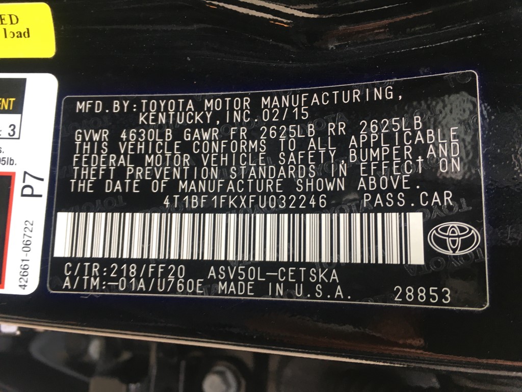 Used - Toyota Camry SE Sedan for sale in Staten Island NY