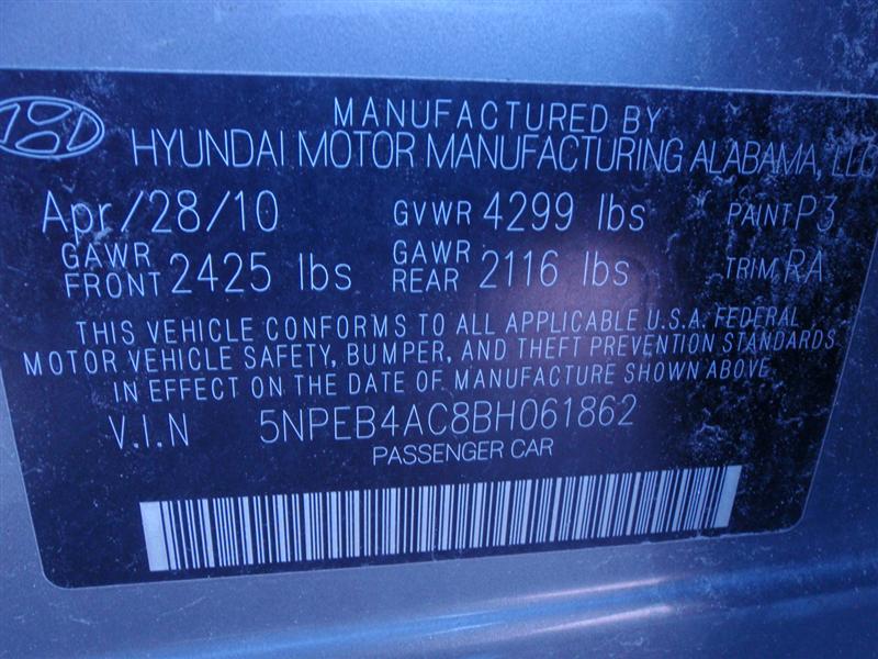 2011 Hyundai Sonata Sedan GLS for sale in Brooklyn, NY