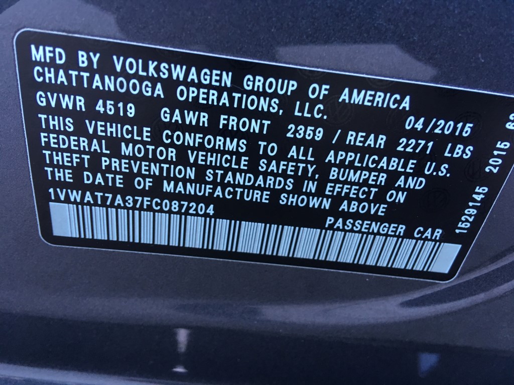 Used - Volkswagen Passat Limited Edition Sedan for sale in Staten Island NY