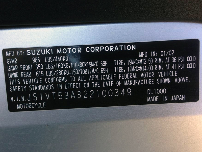 Used - Suzuki DL1000K2  for sale in Staten Island NY