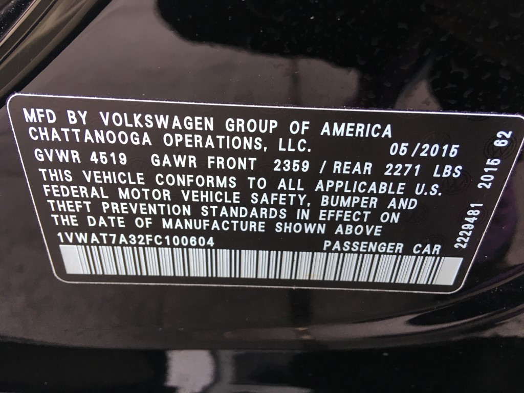 Used - Volkswagen Passat Limited Edition Sedan for sale in Staten Island NY