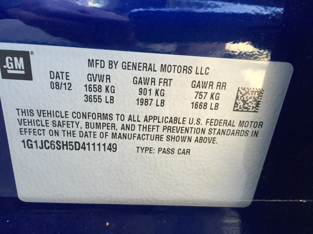 Used - Chevrolet Sonic LT Hatchback for sale in Staten Island NY