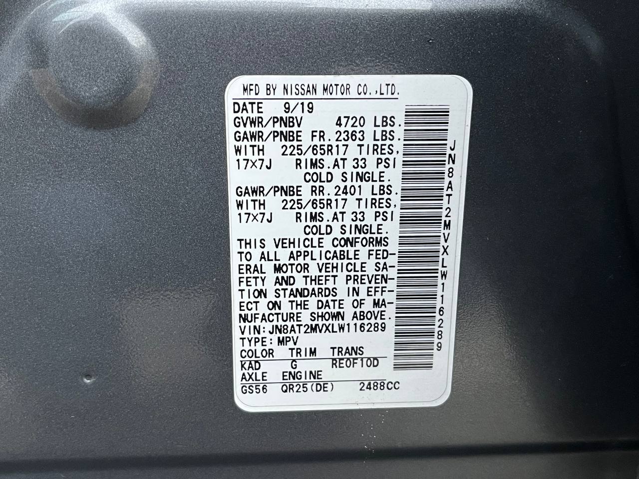 Used - Nissan Rogue SV AWD  for sale in Staten Island NY