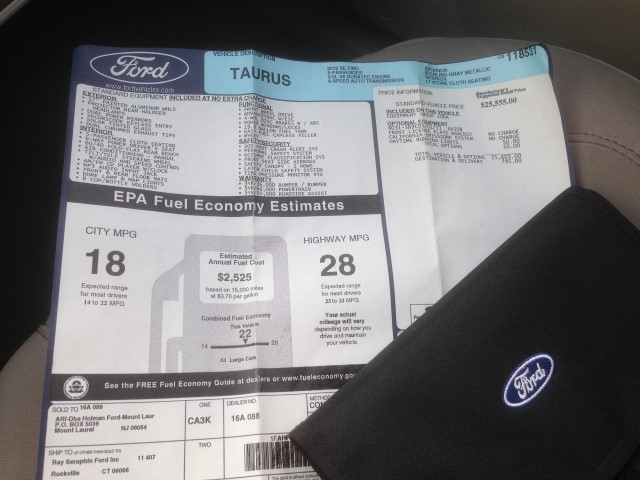 Used - Ford Taurus SE Sedan for sale in Staten Island NY