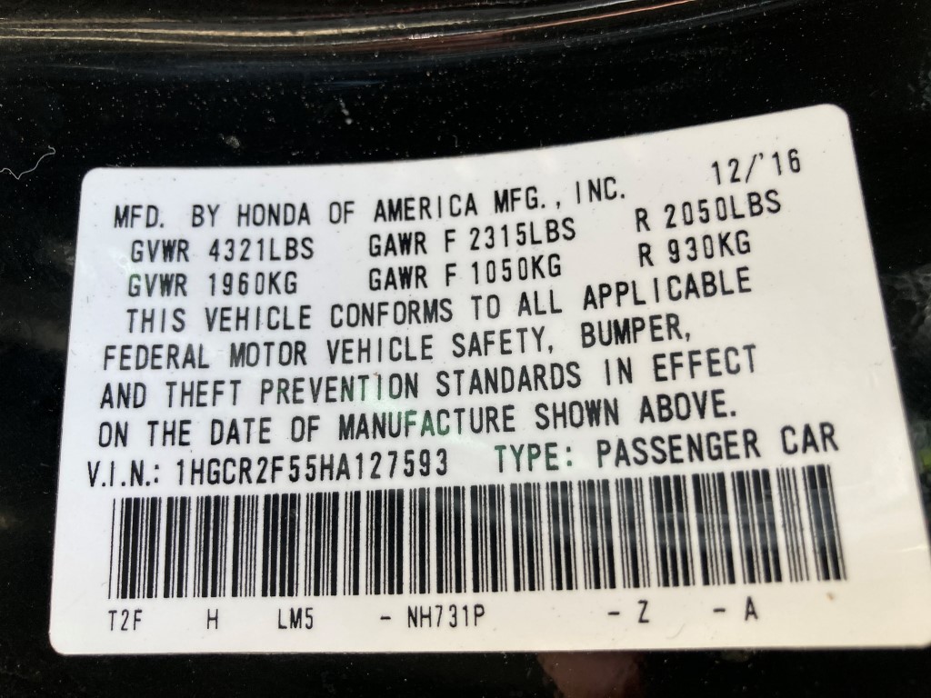 Used - Honda Accord Sport Sedan for sale in Staten Island NY