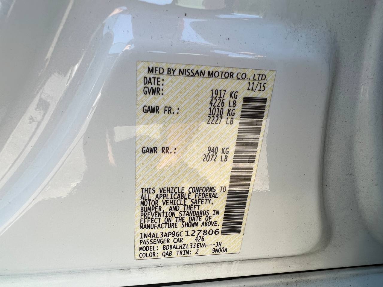 Used - Nissan Altima 2.5 SR Sedan for sale in Staten Island NY