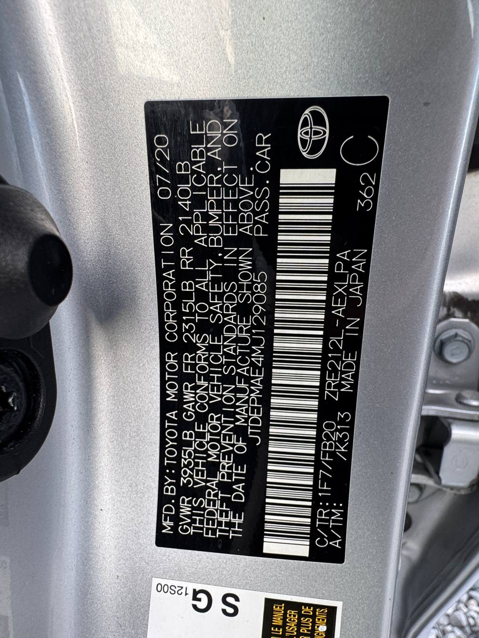 Used - Toyota Corolla LE SEDAN for sale in Staten Island NY