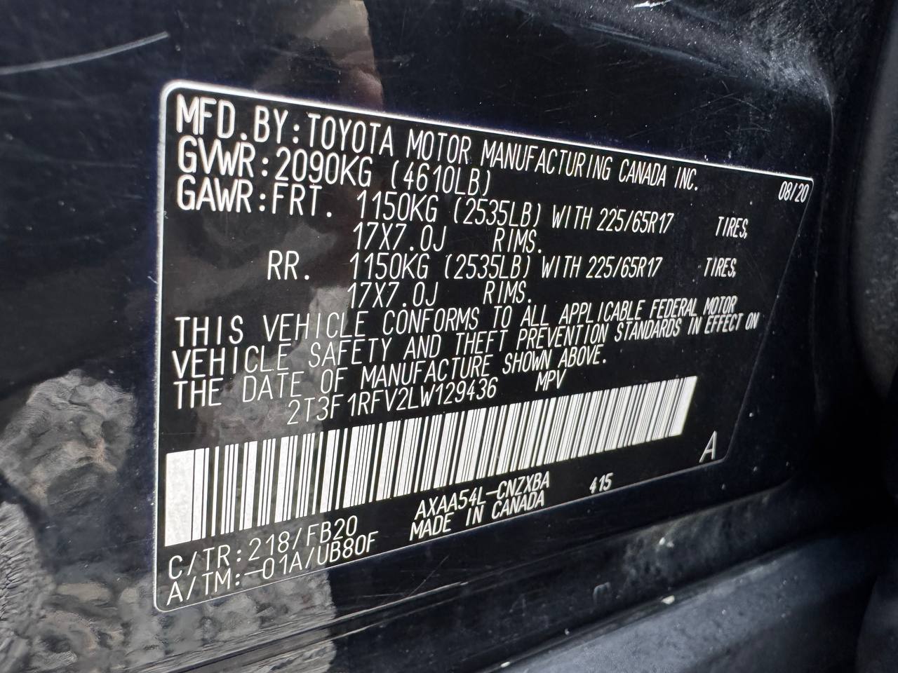 Used - Toyota RAV4 LE AWD SUV for sale in Staten Island NY