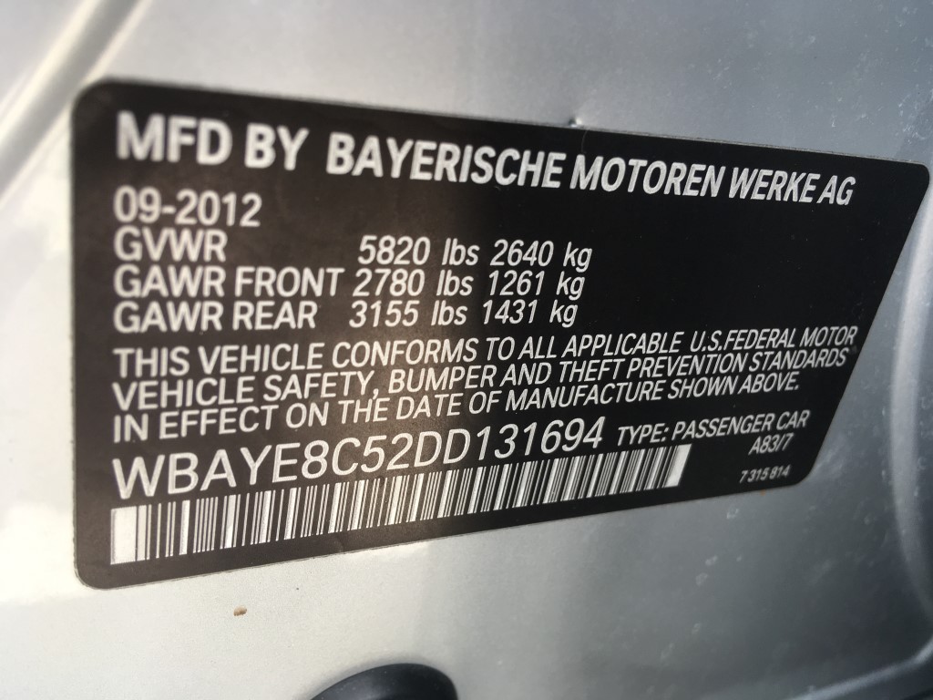 Used - BMW 7 Series 750Li Sedan for sale in Staten Island NY