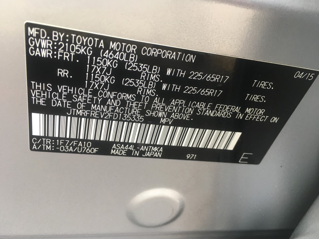 Used - Toyota RAV4 XLE AWD SUV for sale in Staten Island NY