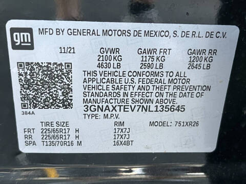 Used - Chevrolet Equinox LT  for sale in Staten Island NY