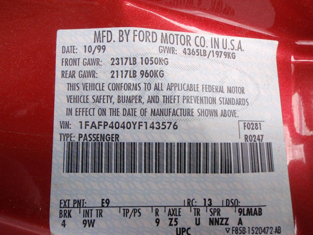 Pre-owned Car MustangFord