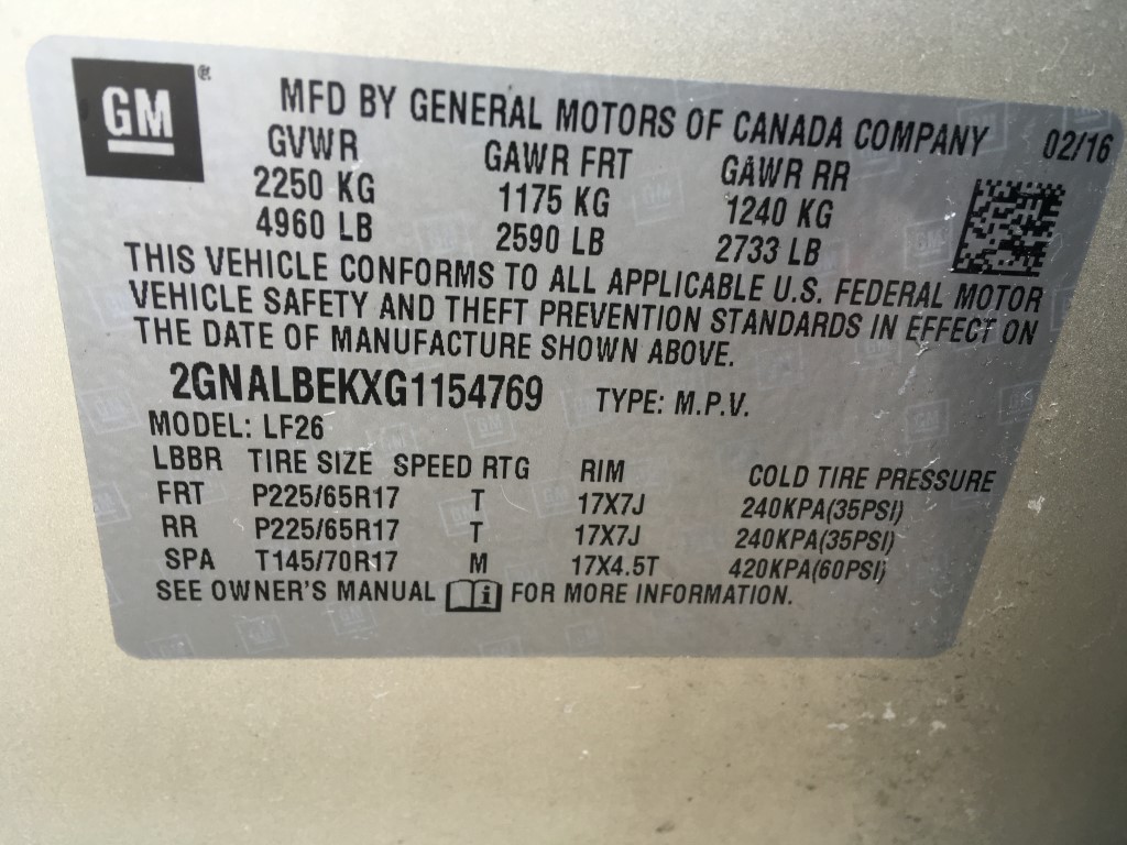 Used - Chevrolet Equinox LS SUV for sale in Staten Island NY