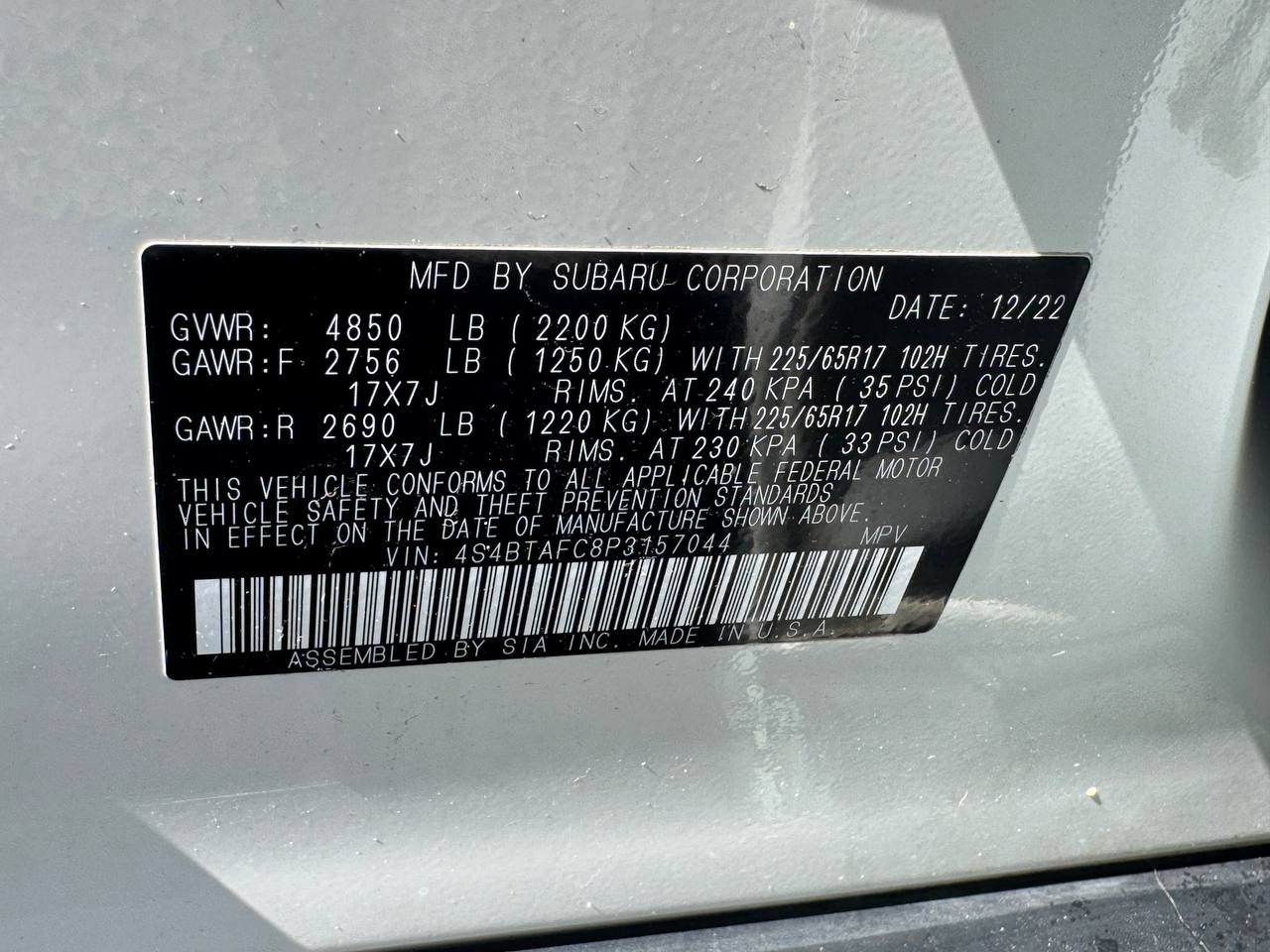 Used - Subaru Outback Premium AWD Wagon for sale in Staten Island NY
