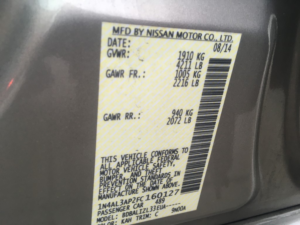 Used - Nissan Altima SV Sedan for sale in Staten Island NY