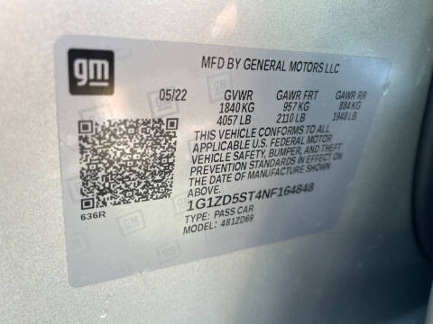 Used - Chevrolet Malibu LT SEDAN for sale in Staten Island NY