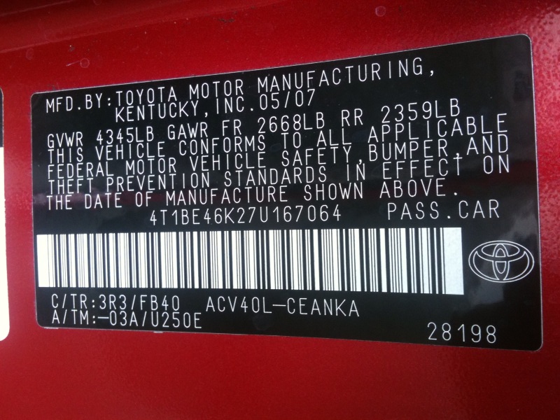 Used - Toyota Camry LE Sedan for sale in Staten Island NY