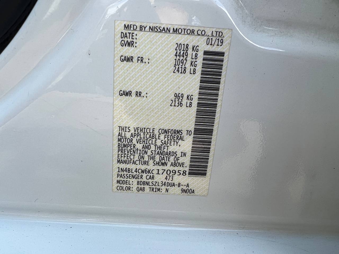 Used - Nissan Altima 2.5 SR Sedan for sale in Staten Island NY