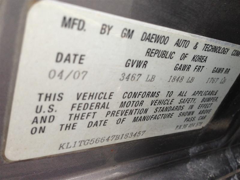 Pre-owned Car AveoChevrolet