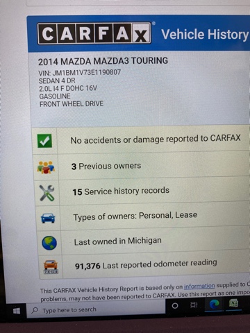 Used - Mazda Mazda3 i Touring Sedan for sale in Staten Island NY