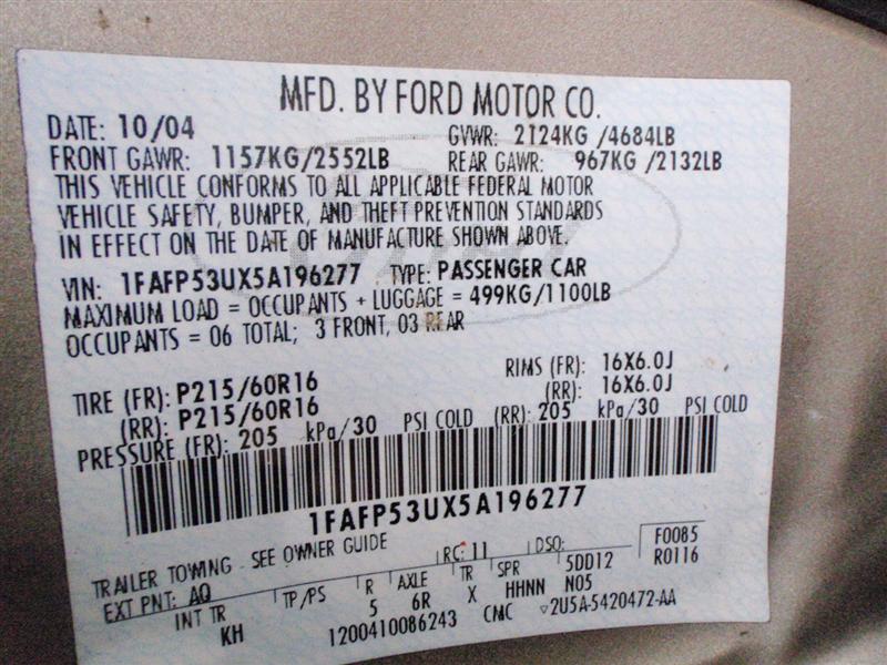 2005 Ford Taurus Sedan for sale in Brooklyn, NY