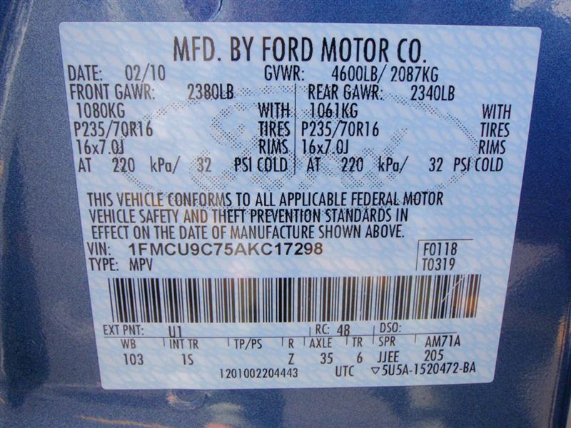 Pre-owned Car Escape XLSFord