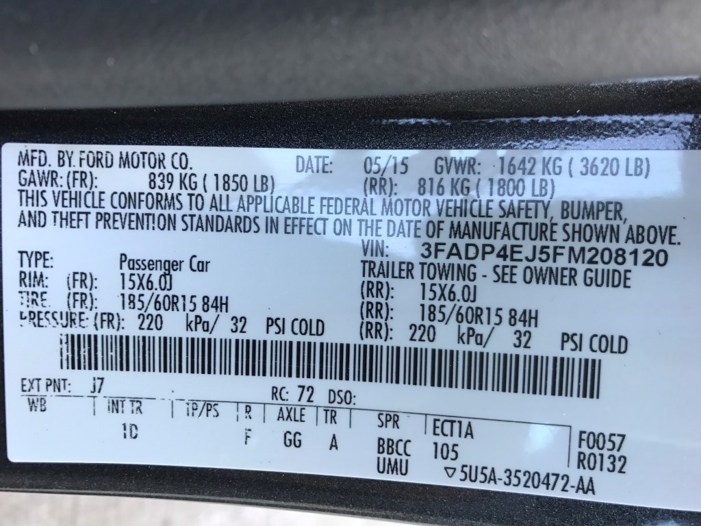 Used - Ford Fiesta SE Hatchback for sale in Staten Island NY