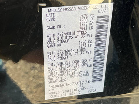 Used - Nissan PATHFINDER S SUV for sale in Staten Island NY