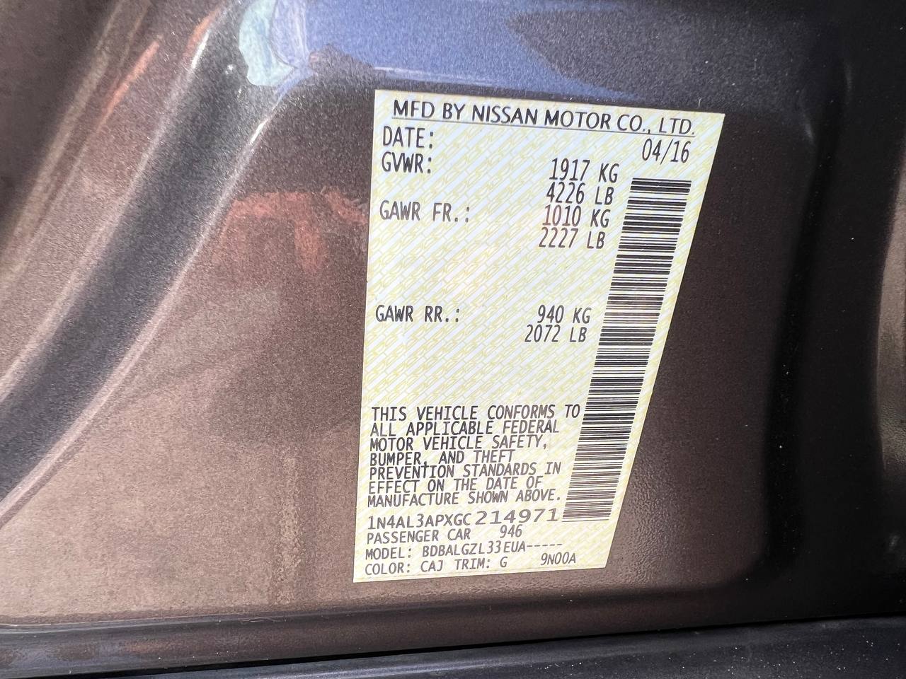 Used - Nissan Altima 2.5 S Sedan for sale in Staten Island NY