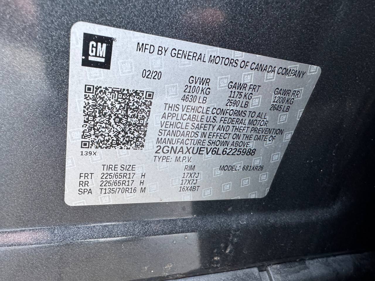 Used - Chevrolet Equinox LT 4x4 SUV for sale in Staten Island NY