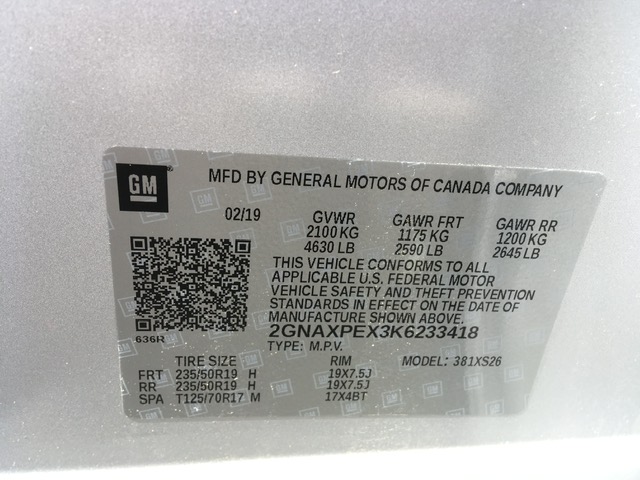 Used - Chevrolet Equinox Premier SUV for sale in Staten Island NY