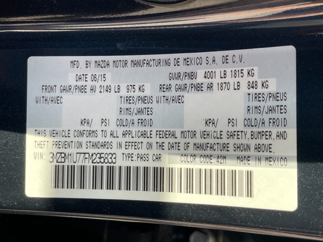 Used - Mazda Mazda3 SEDAN for sale in Staten Island NY