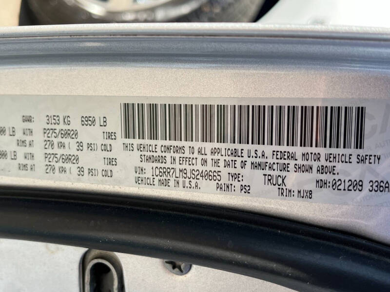 Used - RAM 1500 Big Horn 4x4 Pickup Truck for sale in Staten Island NY