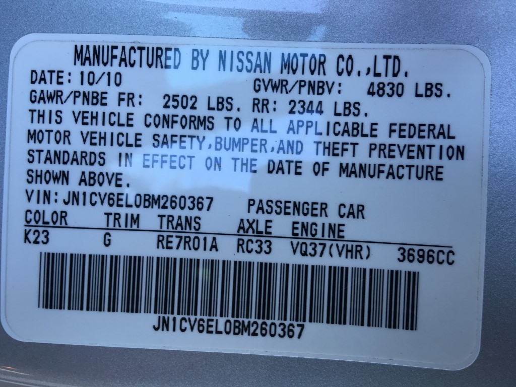 Used - Infiniti G37X AWD Coupe for sale in Staten Island NY