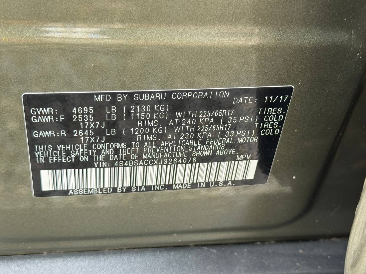 Used - Subaru Outback 2.5i Premium  for sale in Staten Island NY