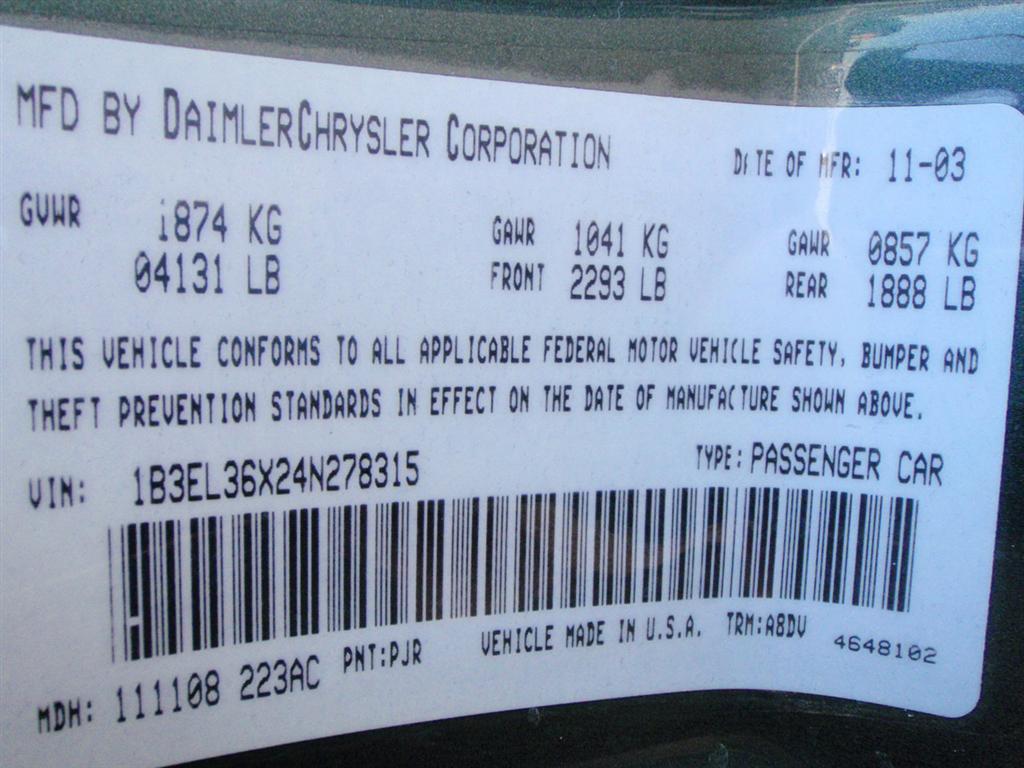 Pre-owned Car StratusDodge