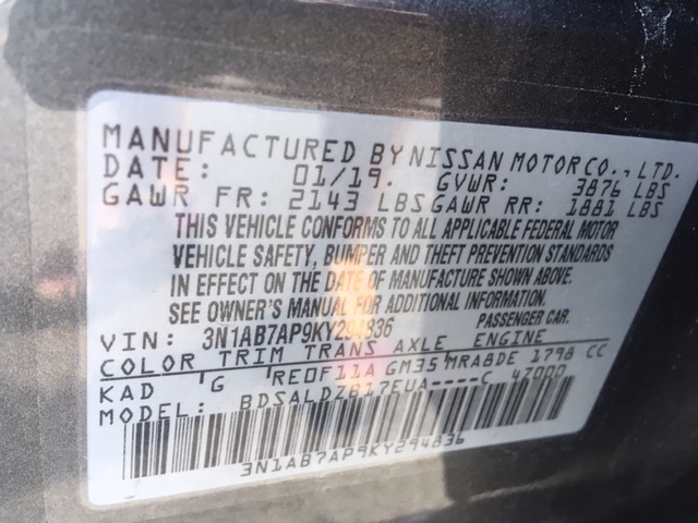 Used - Nissan Sentra SV Sedan for sale in Staten Island NY