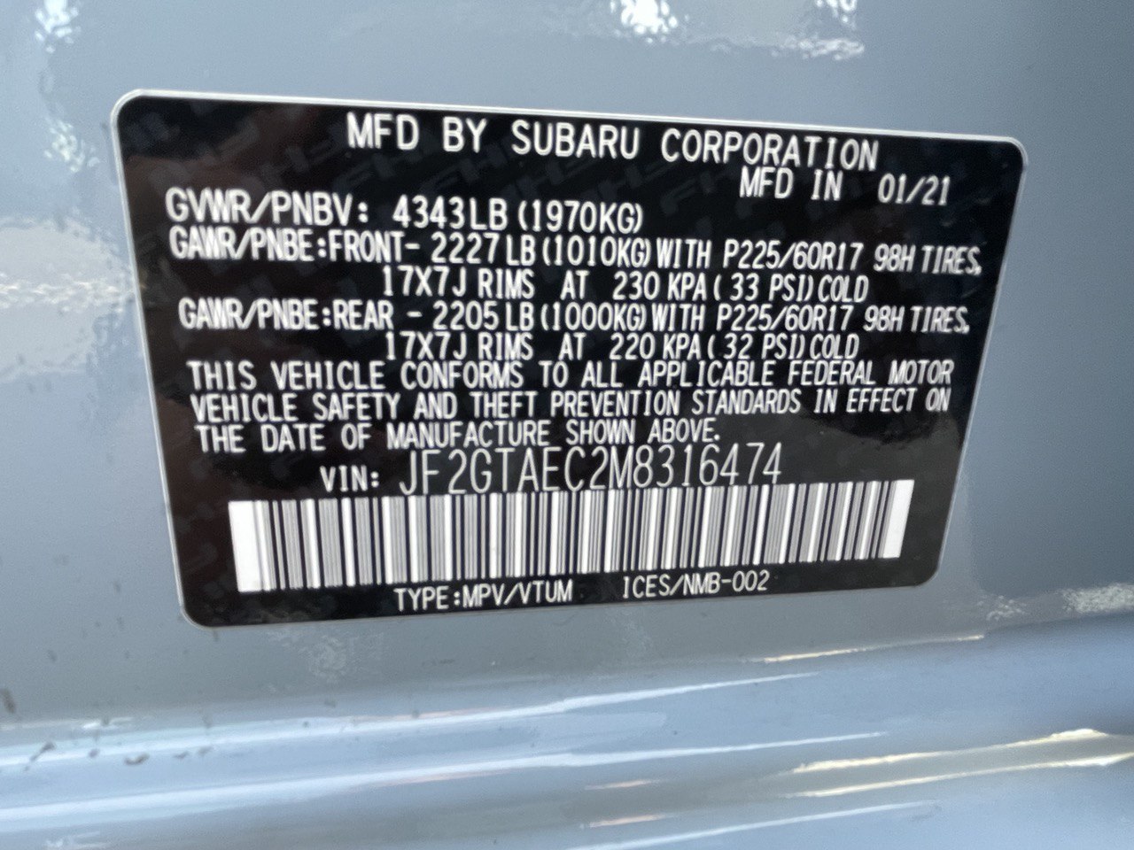 Used - Subaru Crosstrek Premium AWD SUV for sale in Staten Island NY
