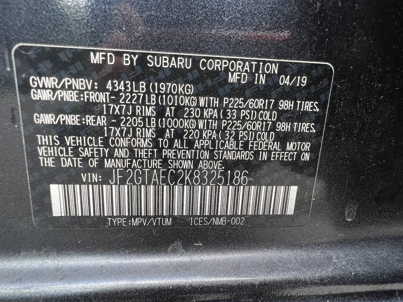 Used - Subaru Crosstrek 2.0i Premium Crossover for sale in Staten Island NY