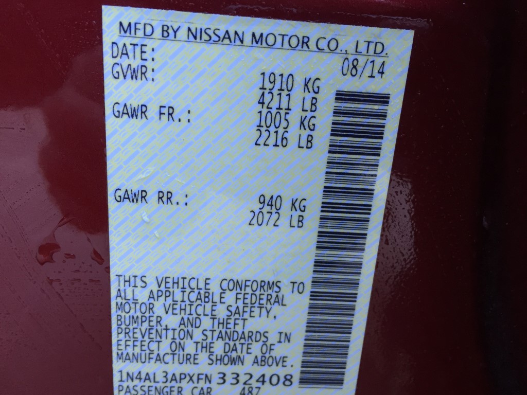 Used - Nissan Altima S Sedan for sale in Staten Island NY