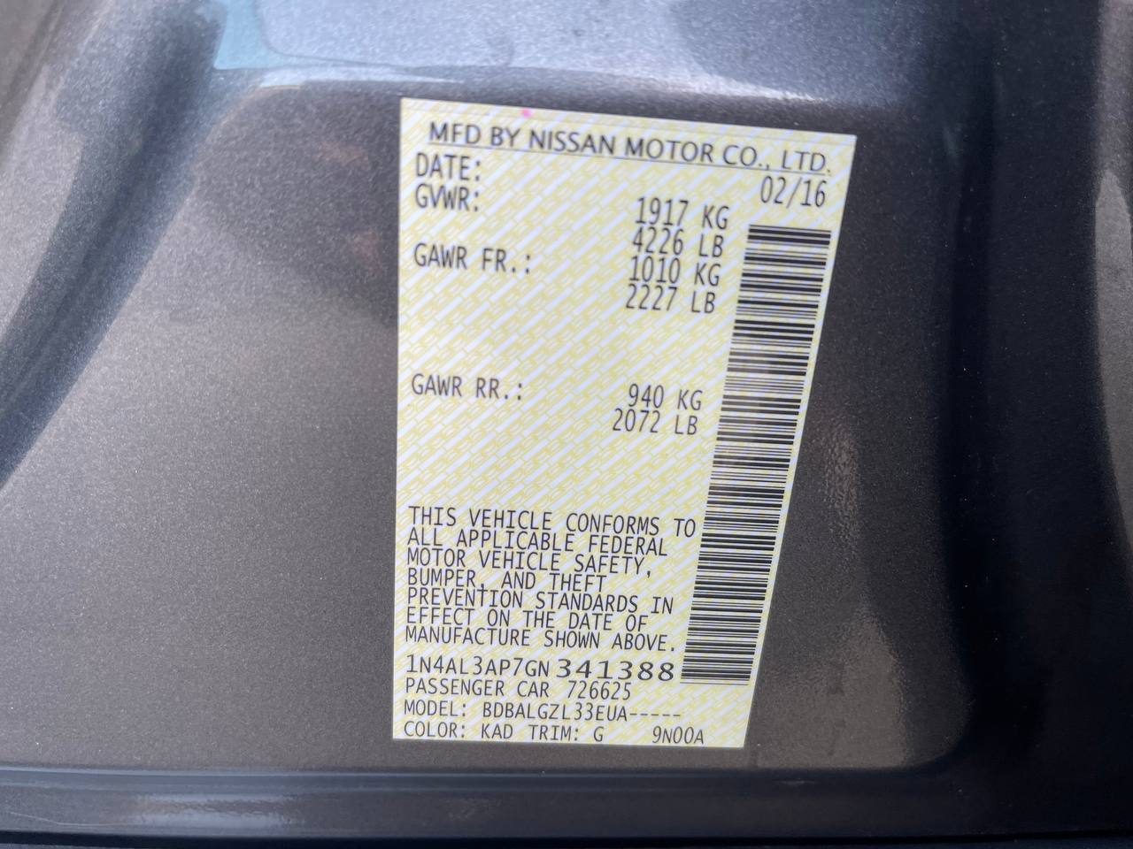 Used - Nissan Altima 2.5 S Sedan for sale in Staten Island NY
